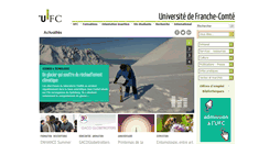 Desktop Screenshot of cerso.univ-fcomte.fr