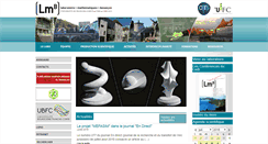 Desktop Screenshot of lmb.univ-fcomte.fr