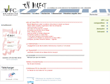 Tablet Screenshot of endirect.univ-fcomte.fr