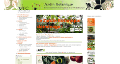 Desktop Screenshot of jardin-botanique.univ-fcomte.fr