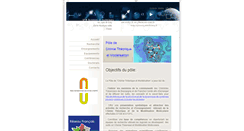 Desktop Screenshot of chimie-theorique.univ-fcomte.fr