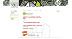 Desktop Screenshot of campusdurable.univ-fcomte.fr