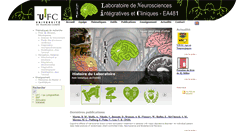 Desktop Screenshot of neurosciences.univ-fcomte.fr